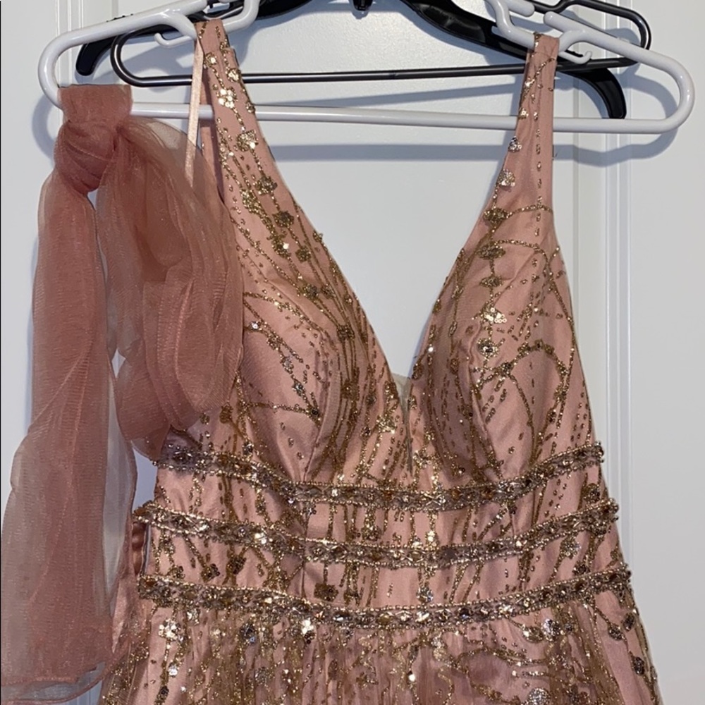 Dillard’s Pink Prom Dress